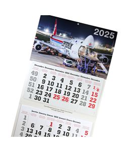 Cargolux 4-month calendar 2025