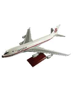 Cargolux aircraft model - Retro, 1:100, 747-400F