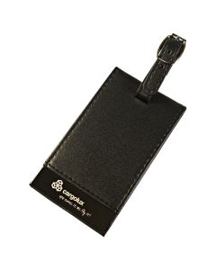 Luggage tag (PU leather imitation)