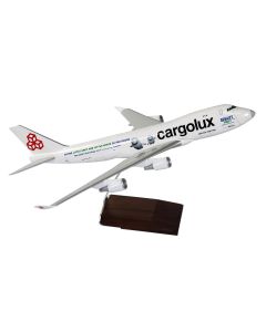 Aircraft Model LX-ECV BOEING 747-400ERF "BELUGA DECAL"